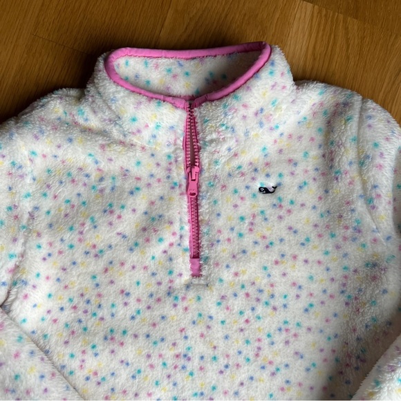 Vineyard Vines 🐳 Fleece Pull Over Quarter Zip - Picture 4 of 4